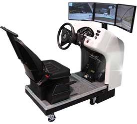 Driving simulator machine